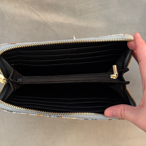 Steve Madden Women's Wallet - Blue and Orange Floral - Picture 3 of 3